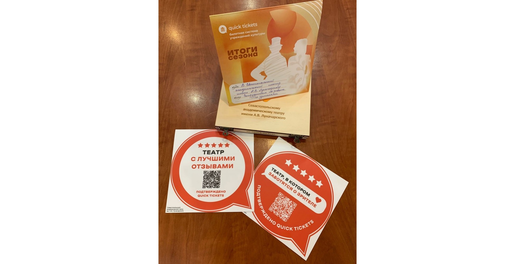 Луначарцы — лидеры театрального сезона